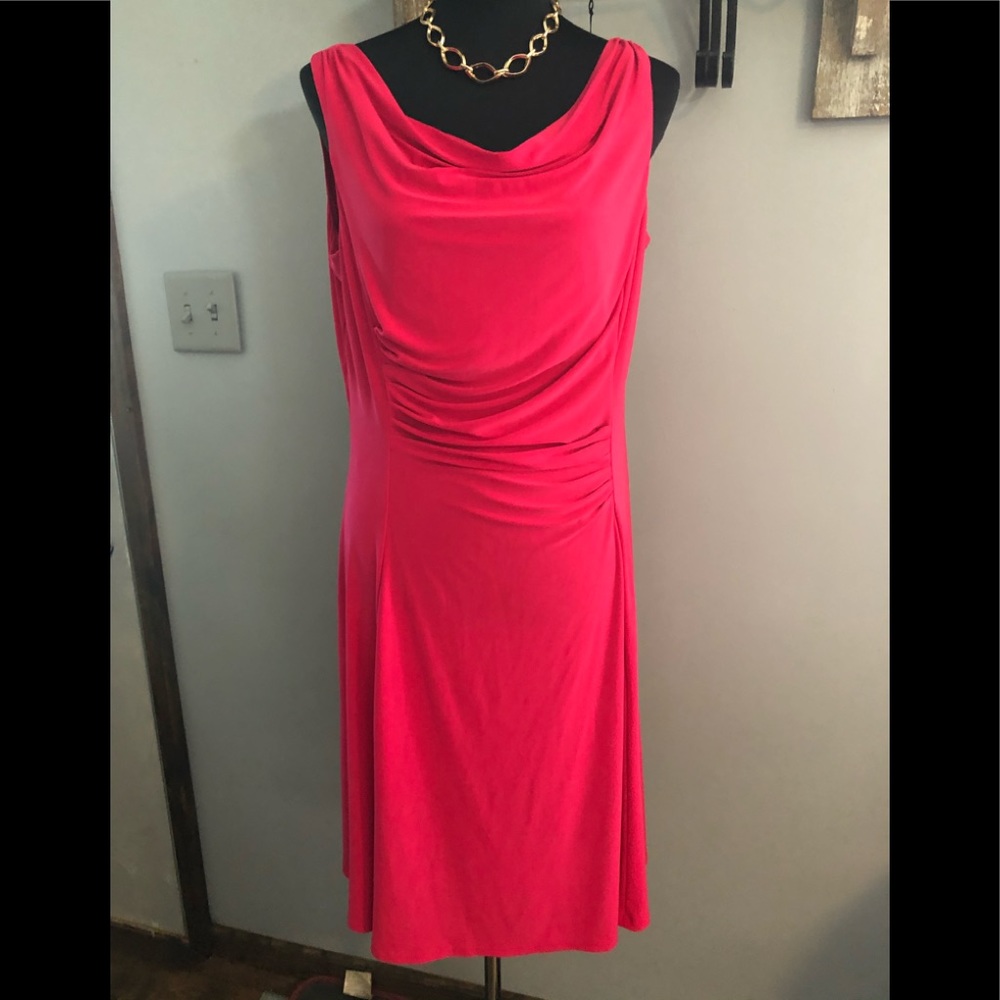 Hot little pink dress for the summer